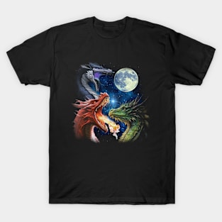 Fantasy Couture Roar into Style with Trendy Dragon T-Shirts T-Shirt